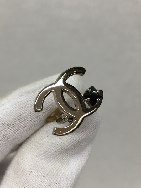 CHANEL　アクセサリー ココマーク/オニキス/イヤリング/05P