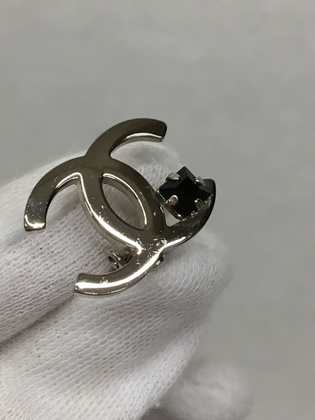 CHANEL　アクセサリー ココマーク/オニキス/イヤリング/05P