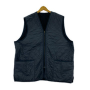 Barbour ジャケット キルティングベスト 紺