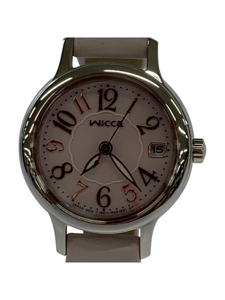CITIZEN レディース時計 Wicca ソーラーテック腕時計
