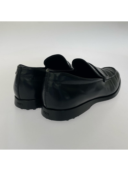 TOD’S ブーツ コインローファー 黒 25.5㎝
