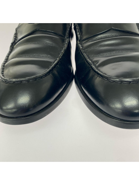 TOD’S ブーツ コインローファー 黒 25.5㎝