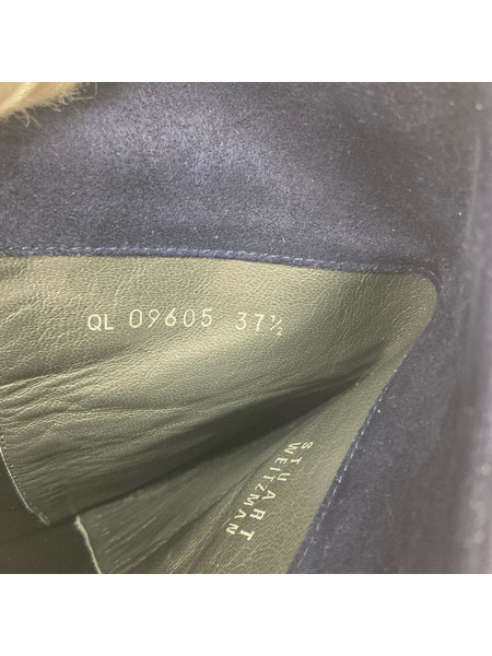 STUART WEITZMAN ブーツ ロングブーツ/ネイビー×ブラック