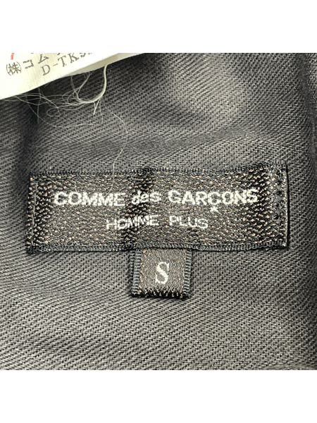 COMME des GARCONS HOMME PLUS AD1995 スリープ期 チェックウールスラックス 緑