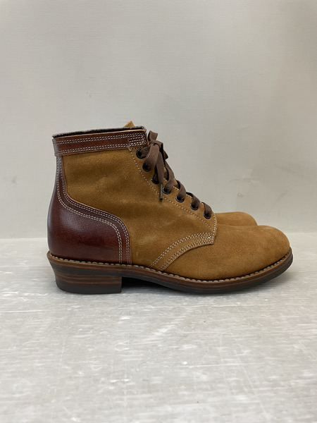 VISVIM LAFAYETTE BOOTS-FOLK レースアップブーツ M8 茶