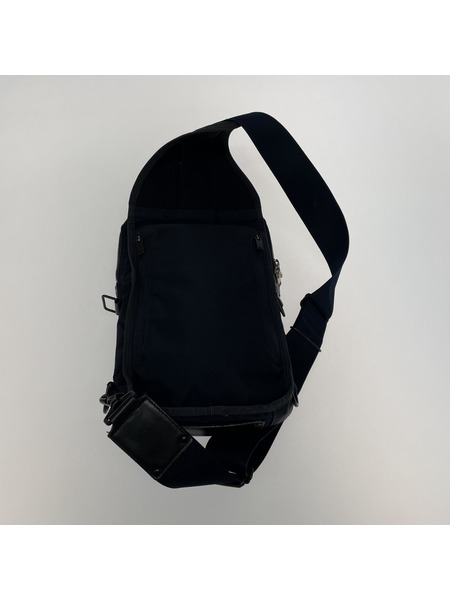 PORTER ナイロンスリングショルダーバッグ ネイビー[値下]