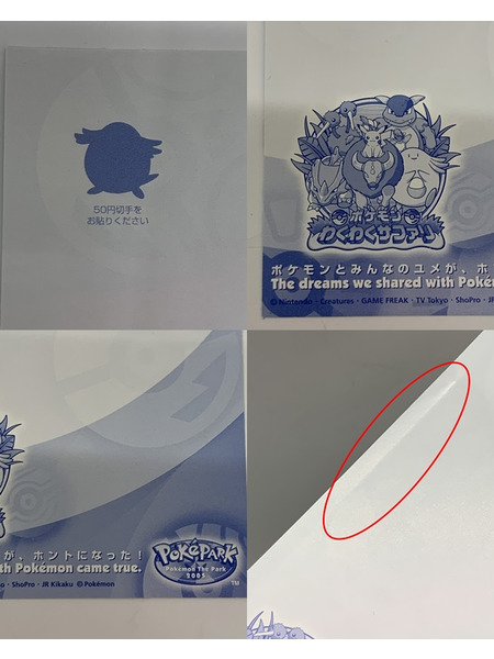 ポケパーク2005 ポストカード ポケモンわくわくサファリ 開封品