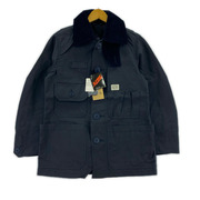 Snow Peak ジャケット X FIRE/リップストップ/カバーオール/紺/1