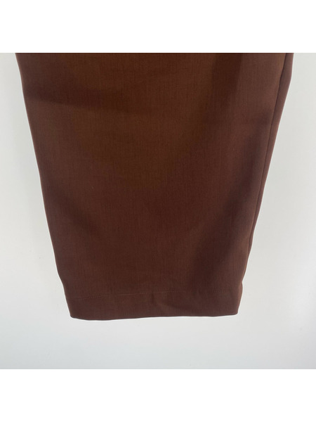 ENCOMING ST TUCK TROUSERS AW21-STTR 茶 (M)[値下]
