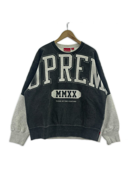 20AW Supreme Over print crew neck sweat shirt