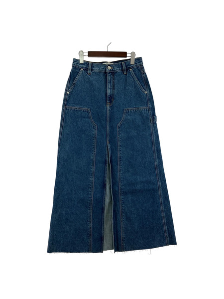 SLVRLAKE USA製 デニム スカート ダブルニー 26[値下]