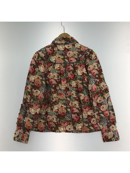 長袖シャツ BETTY'S BLUE 総柄シャツ[値下]