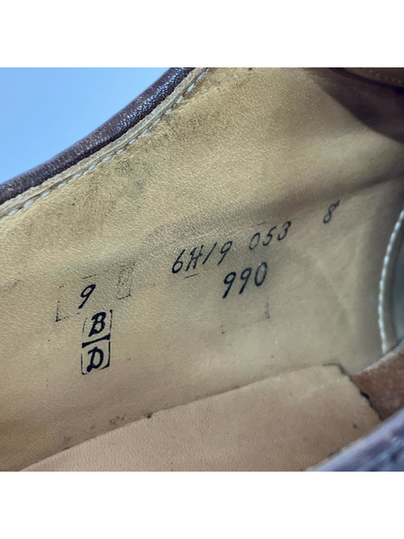 ALDEN シューズ MARCEL LASSANCE別注 コードバン プレーントゥ 茶