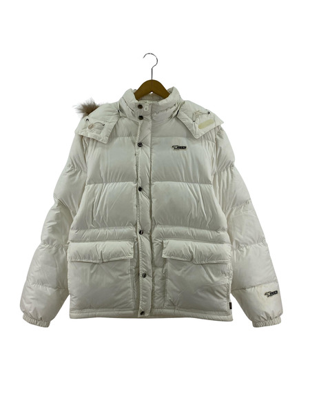 . ダウンジャケット BEAR 白