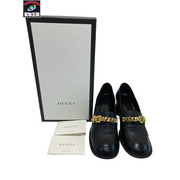 GUCCI　チェーンバックル ローファー ヒール　626594 グッチ