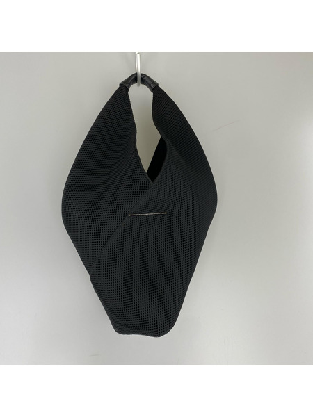MM6 トートバッグ ジャパニーズバッグ メッシュ BLK