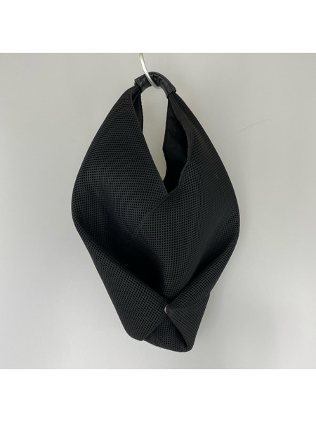MM6 トートバッグ ジャパニーズバッグ メッシュ BLK