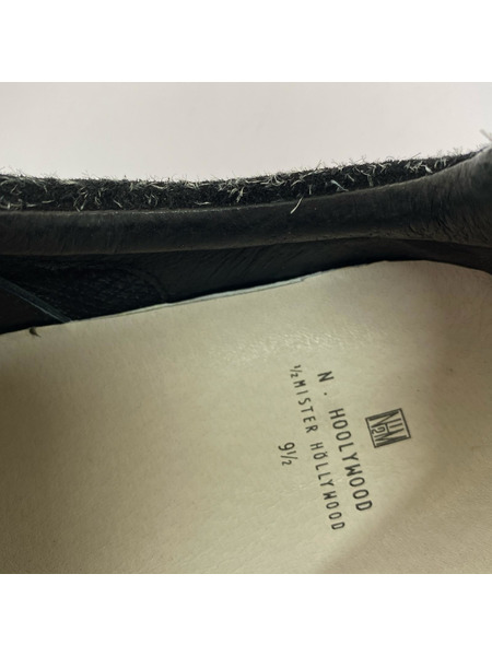 N.HOOLYWOOD スニーカー ベルクロ スニーカー 黒 9 1/2