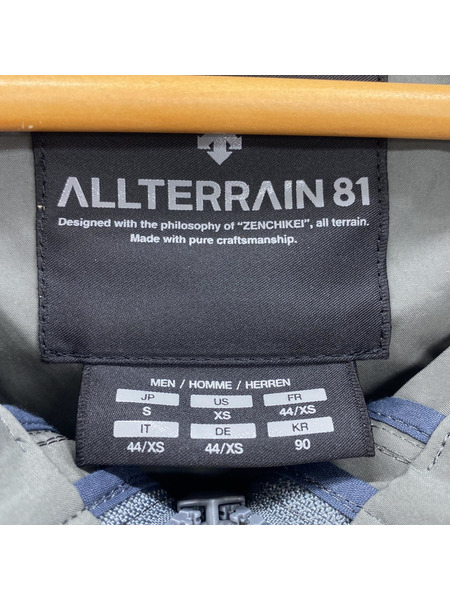 DESCENTE ALLTERAIN 81 MOUNTAIN PARKA マウンテンパーカー S グレー DOMVGC36[値下]