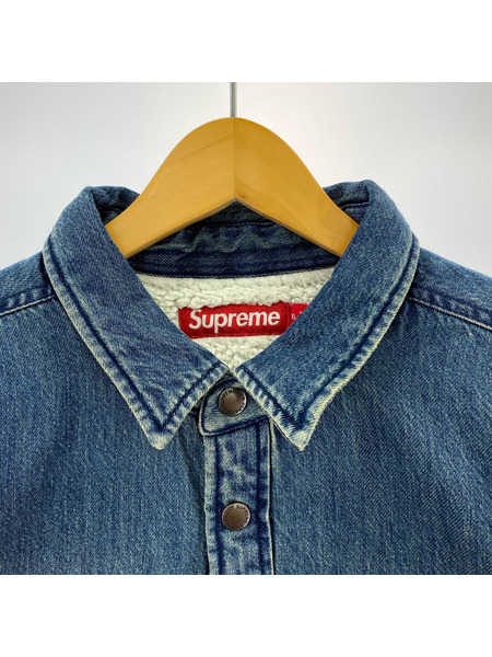 Supreme 長袖シャツ 25AW Faux Shearling Lined Work Shirt XL