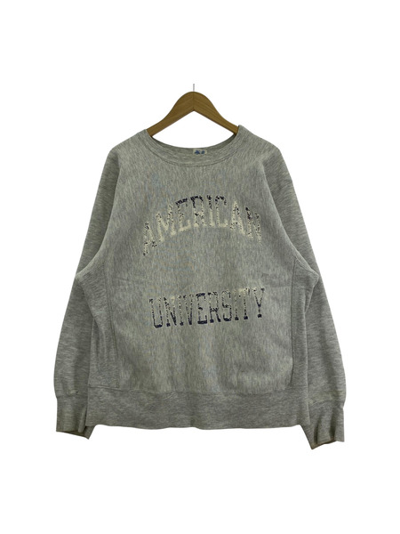 Champion スウェット・トレーナー 80s USA製 REVERSEWEAVE カレッジロゴ スウェット[値下]