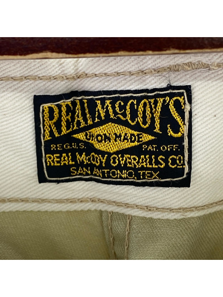 REAL McCOY'S チノワークパンツ ベージュ (31)