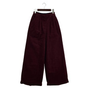 UNUSED パンツ 18AW ワイドコーデュロイ[値下]