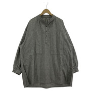 Porter Classic 長袖シャツ スモック グランパシャツ GRY