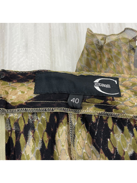 ロングスカート ITTIERRE 総柄 40