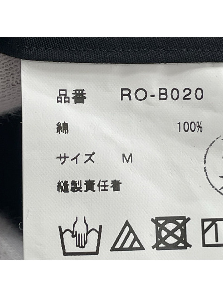 COMME des GARCONS 25SS デザインブラウス M 黒 RO-B020