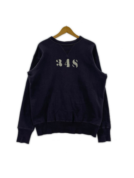 WAREHOUSE スウェット・トレーナー 348 セットインフリーダムスリーブ (42) ネイビー