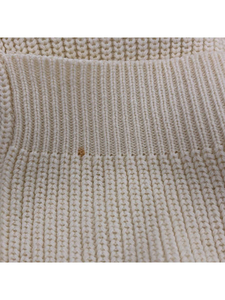 HERESY BEAST OF BODMIN CARDIGAN ZIP ニットジャケット(XL) オフホワイト