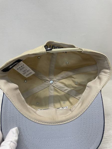 STUSSY 22AW PINSTRIPE CAP 刺繍キャップ