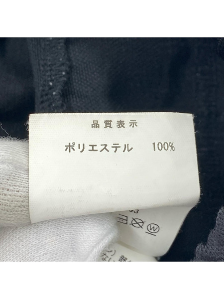 A BATHING APE パンツ サイドロゴ トラックパンツ 黒 (L)