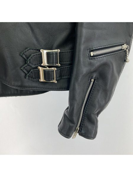 666 Leather Wear ダブルライダースジャケット/34[値下]