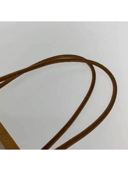 . ソノ他バッグ AMIACALVA コットンリネンキャンバス縦型トートバッグ[値下]