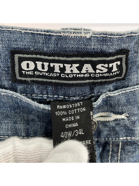 デニム・ジーンズ OUTKAST バギー（40）[値下]