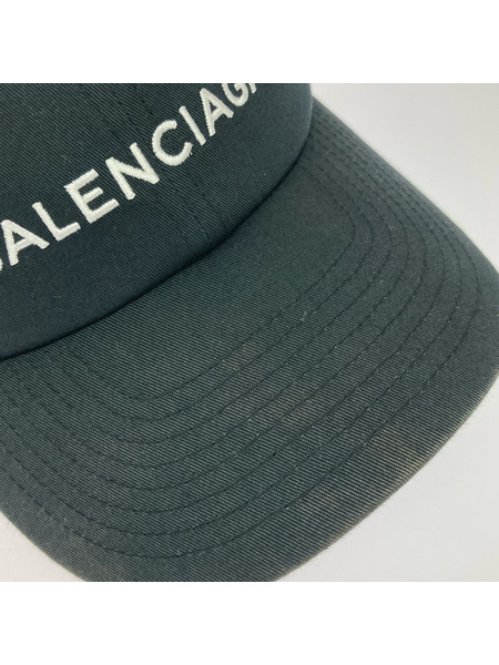 レディースラグ衣料 BARENCIAGA ロゴキャップ 黒