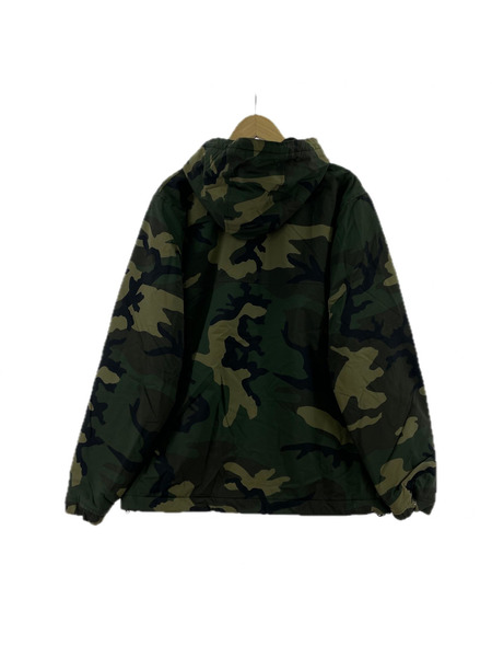 Carhartt パーカー 裏ボアカモ柄アノラックパーカー/M