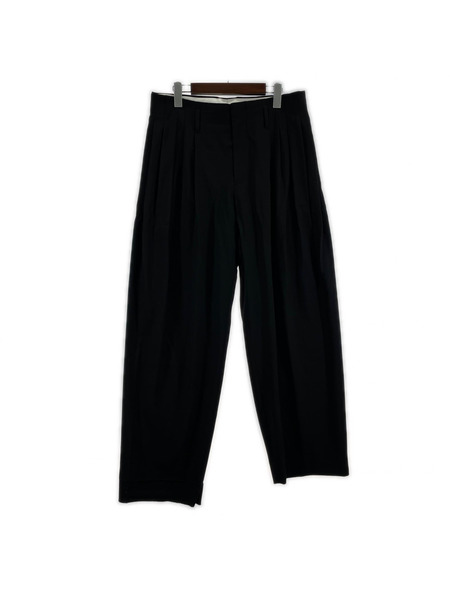 OVERCOAT 25SS 5Tuck Trouser BLACK M1