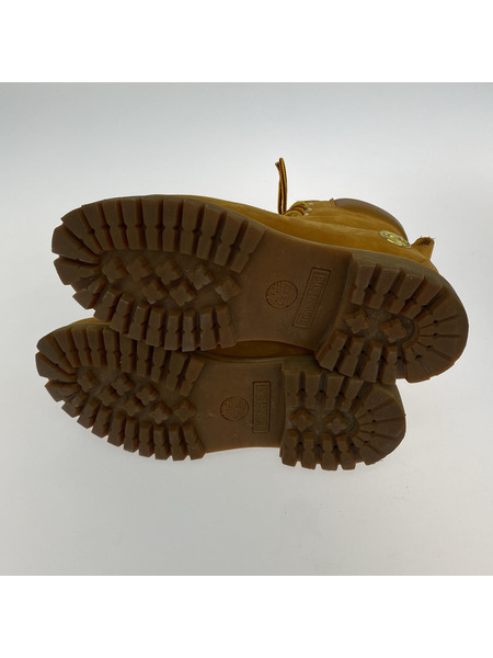 Timberland ブーツ STUSSY 6129A サイドジップ 黄系