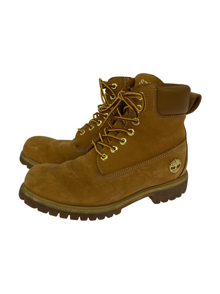 Timberland ブーツ STUSSY 6129A サイドジップ 黄系