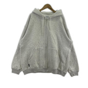 S.F.C FULL ZIP HOODY フルジップパーカー L グレー