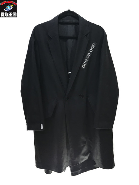 UNDERCOVER×WTAPS チェスターコート/黒/S/アンダーカバー×ダブル UNDERCOVER×WTAPS チェスターコート/黒/S/アンダーカバー×ダブル