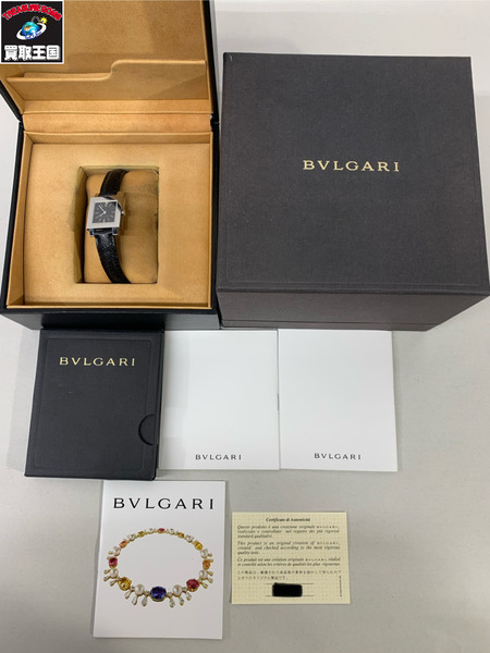 ブルガリ/クアドラード/SQ22SLS/電池交換済 レディースQZ