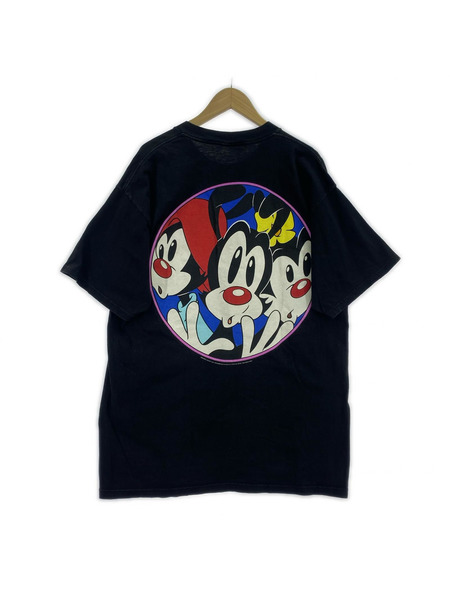 OLD・VINTAGE 半袖Tシャツ・カットソー 90s/USA製/Animaniacs/黒