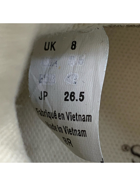 ARMANI JEANS スニーカー デニム地ハイカットスニーカー (26.5)インディゴ