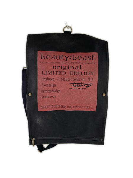 ショルダーバッグ beauty:beast メッセンジャーバッグ ブラック
