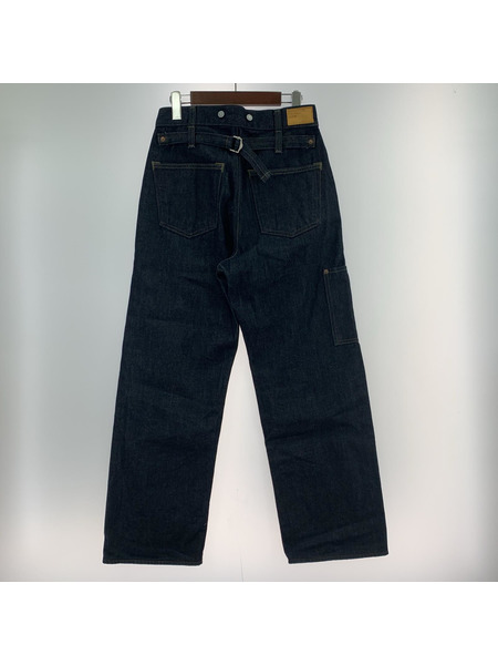 MARGARET HOWELL EDWIN 579-3240010 シンチバックデニムパンツ インディゴ