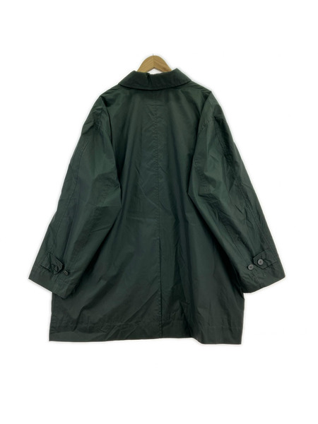 ISSEY MIYAKE 04SS ナイロンオーバーコート ダークグリーン M ME43-FA019